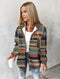 Classic hooded sweatshirt with print for outerwear