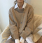MELLY - Cardigan in morbido cashmere con chiusura a bottoni diagonale