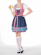 Vestido Dirndl longitud rodilla | Oktoberfest