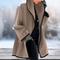 Manteau de laine rétro pour femmes