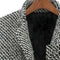 Long and elegant wool coat for women