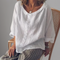 Kadia - Blusa casual de manga larga