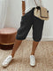 Ismène - Short in cotone senza tempo | Comfort ultimo e stile raffinato