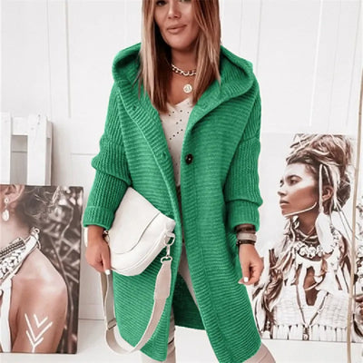Gilet élégant pour femme avec capuchon - Kasjmier Look