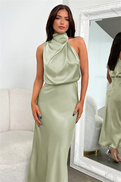 Lena - Elegante vestido de noche de satén