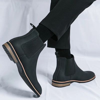 Niko - Botas de piel para hombre elegantes y cómodas.