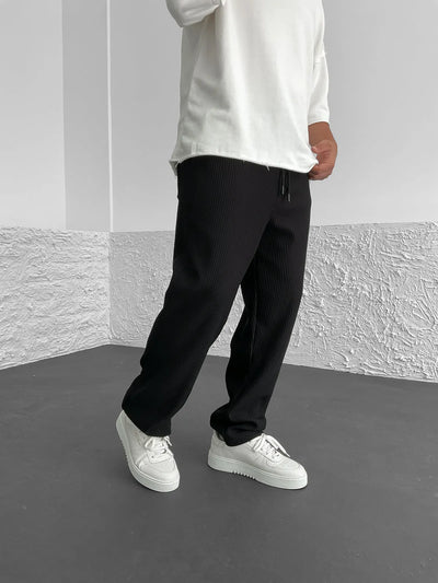 Mueler-mode | Pantalones cómodos de spandex acanalado