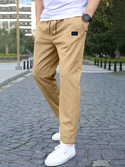 Pantalon de jogging stretch, sportif et à la mode, avec cordon de serrage et taille décontractée