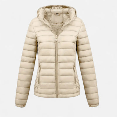 Vestă ușoară de iarnă cu glugă pentru femei