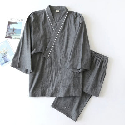 Pyjama Kimono japonais traditionnel pour hommes