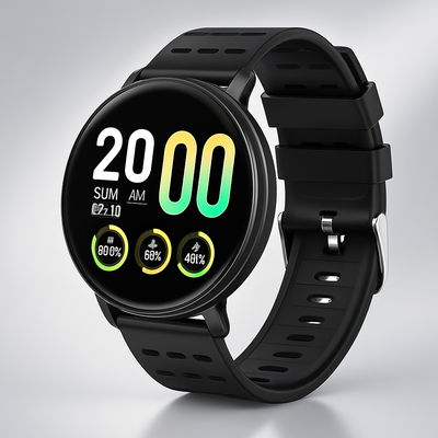 Reloj inteligente resistente al agua con monitor de actividad física