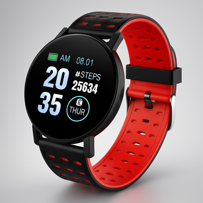 Reloj inteligente resistente al agua con monitor de actividad física