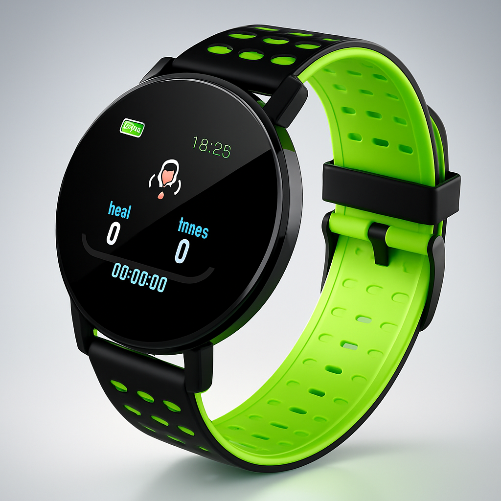 Reloj inteligente resistente al agua con monitor de actividad física