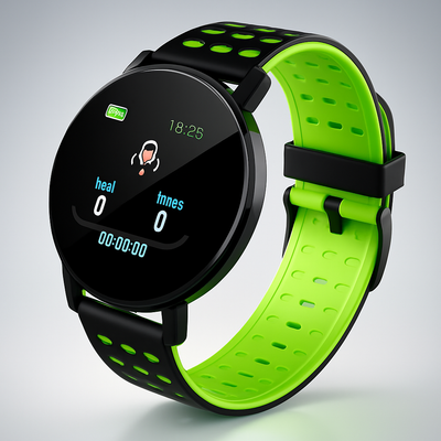 Reloj inteligente resistente al agua con monitor de actividad física