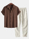 ARIANO SET camisa y pantalón de lino