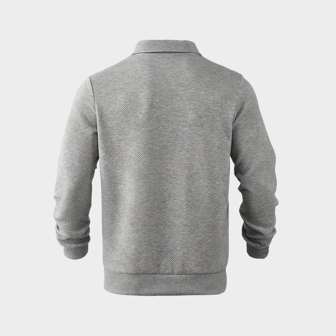 Koen | Stylový prémiový svetr na čtvrtý zip pro muže