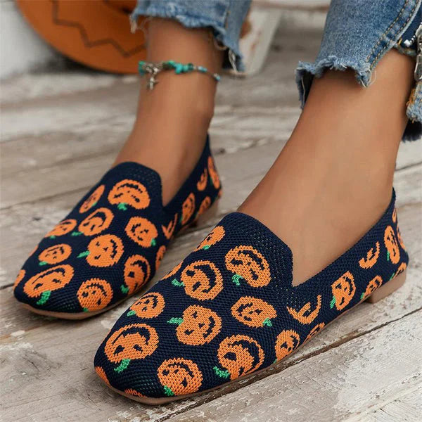 Claudia - Zapatos planos antideslizantes y cómodos para mujer con soporte para el arco