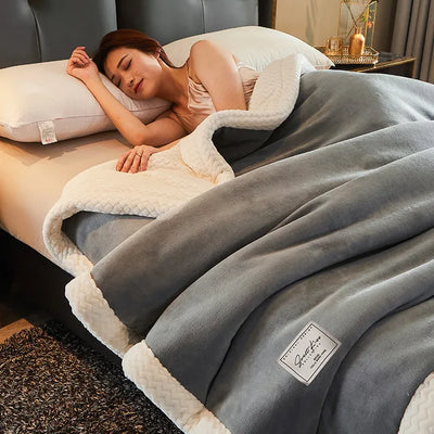 Deken en polaire d'hiver de luxe - CozyCuddle