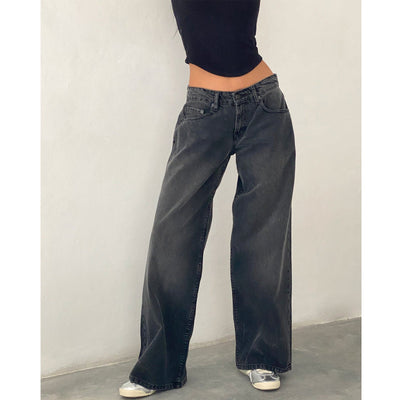 Jasmine - Pantalones vaqueros anchos para mujer