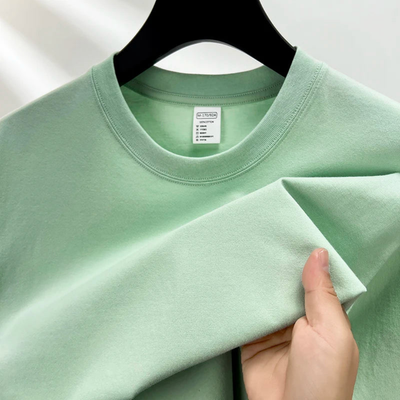 Camiseta de manga corta con cuello redondo para hombre | Estilo relajado