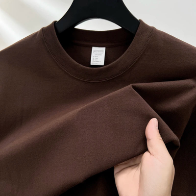Camiseta de manga corta con cuello redondo para hombre | Estilo relajado