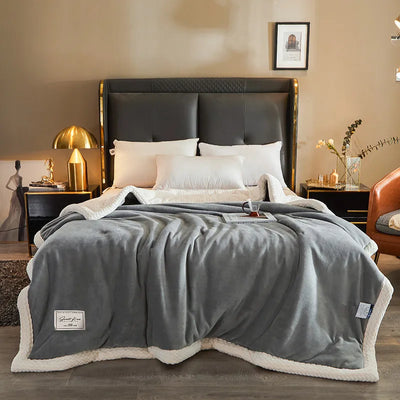 Deken en polaire d'hiver de luxe - CozyCuddle