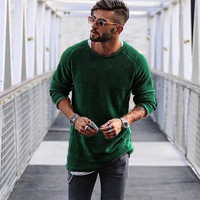 Declan | Long pull en maille stylé pour hommes