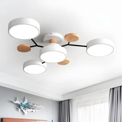 Clio - Lámpara de techo LED redonda moderna