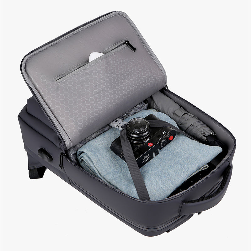 Sac à dos professionnel sophistiqué et imperméable pour ordinateur portable