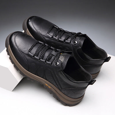 Chaussures orthopédiques en cuir pour hommes