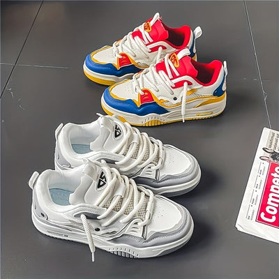 Zapatillas deportivas geométricas: casuales y de moda.