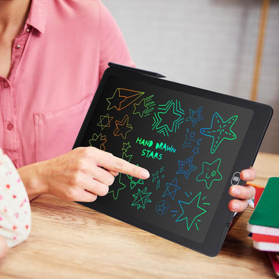 Pizarra LCD de 15 pulgadas: pizarra de dibujo electrónica para niños y adultos