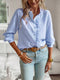 Fayline | Blusa casual de rayas