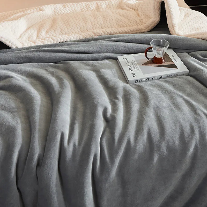 Deken en polaire d'hiver de luxe - CozyCuddle