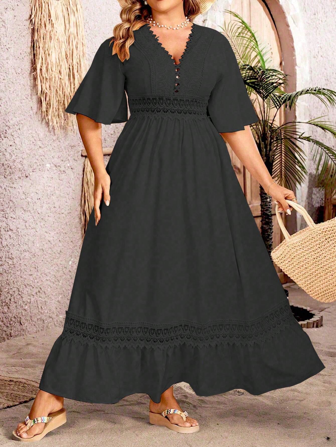 Ruth | Vestido de corte A para mujer en tallas grandes