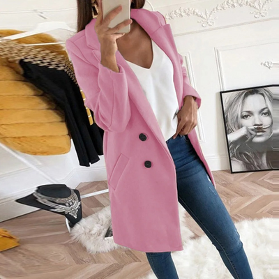 Trench-Coat Moderne Avec Coupe Slim Pour Femme