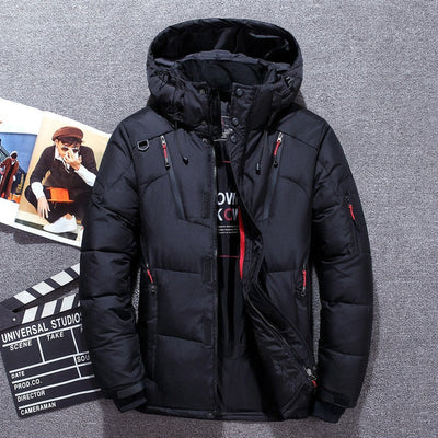 Veste d'hiver pour hommes - Veste imperméable et isolée pour le froid extrême