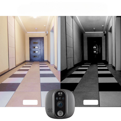 VizioBell - Timbre WiFi con gran angular de 120°, visión nocturna y audio bidireccional - Seguridad para el hogar inteligente