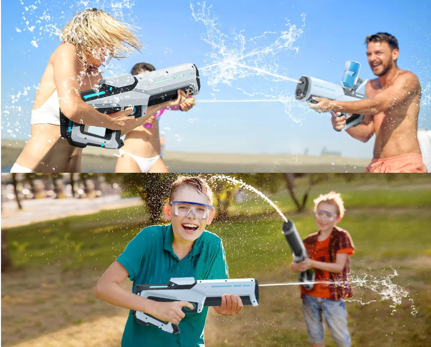 SplashBaster - Pistola de agua eléctrica con batería 
