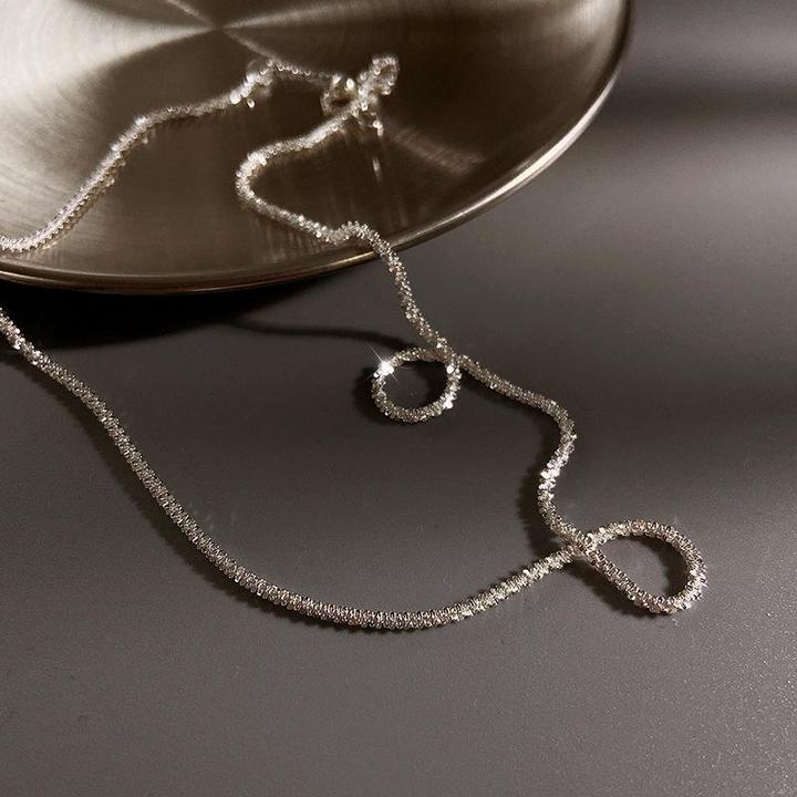 Conjunto de collar Starlight - Plata