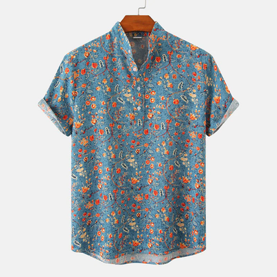 Camisa de hombre casual y elegante con un diseño único.