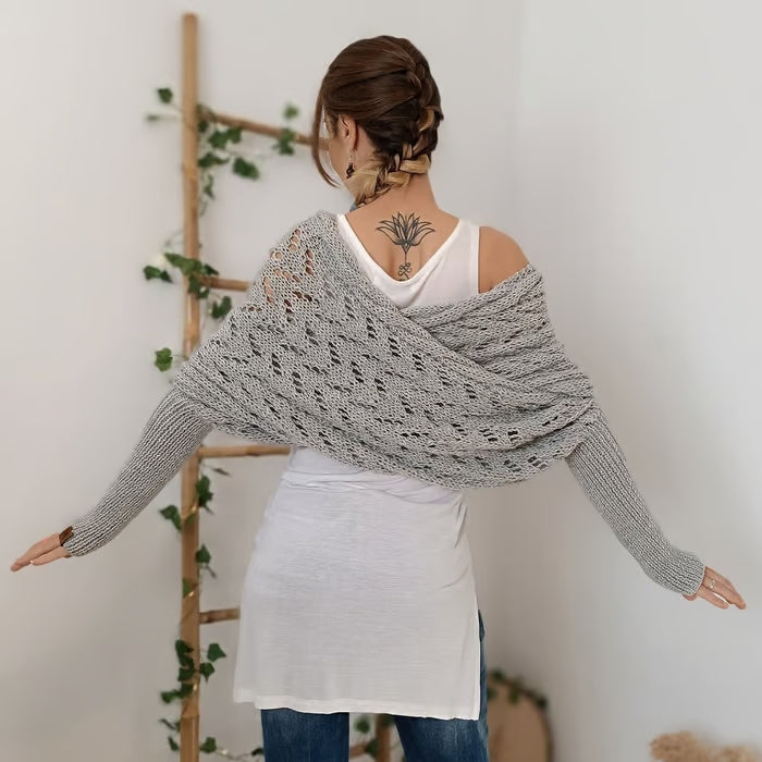 Serviette de bain en tricot bohémien pour femmes