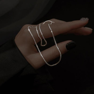 Conjunto de collar Starlight - Plata