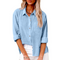 Elvira - Blusa informal de manga larga - Algodón transpirable - Corte femenino