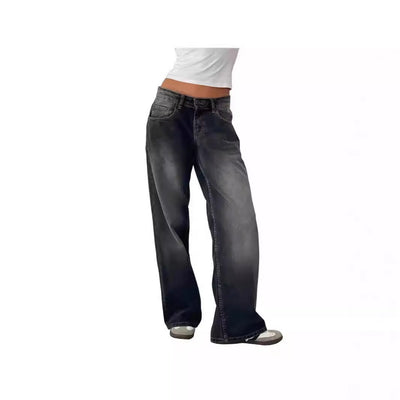 Jasmine - Pantalones vaqueros anchos para mujer
