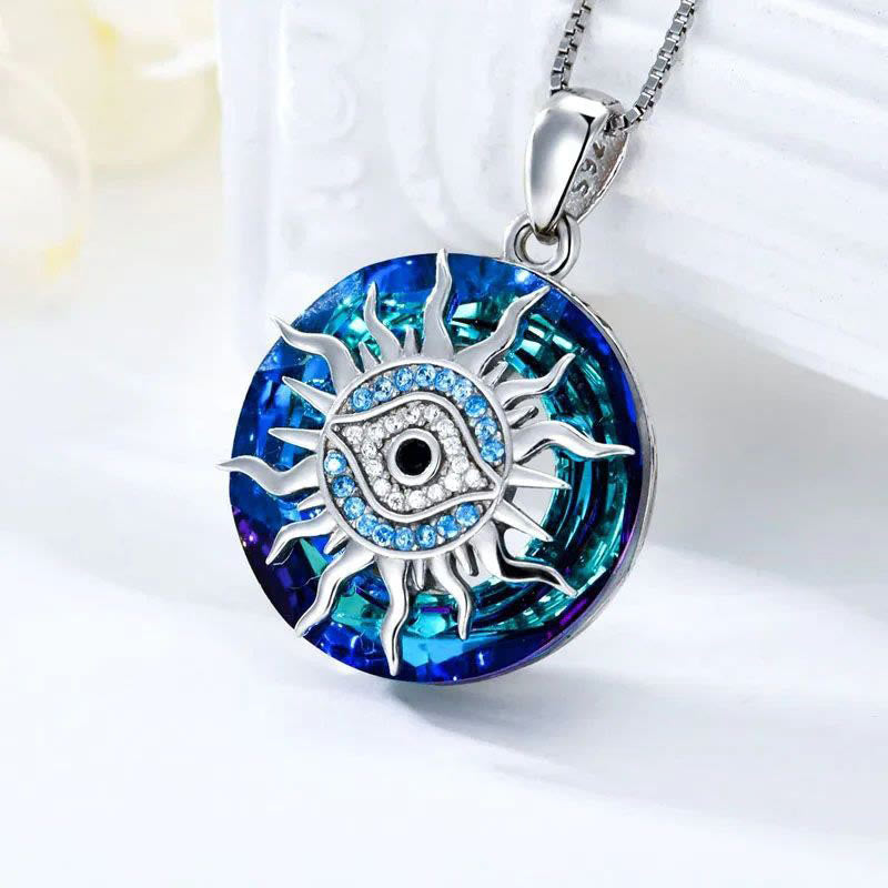 "Siempre estarás protegido" - Collar de mal de ojo 