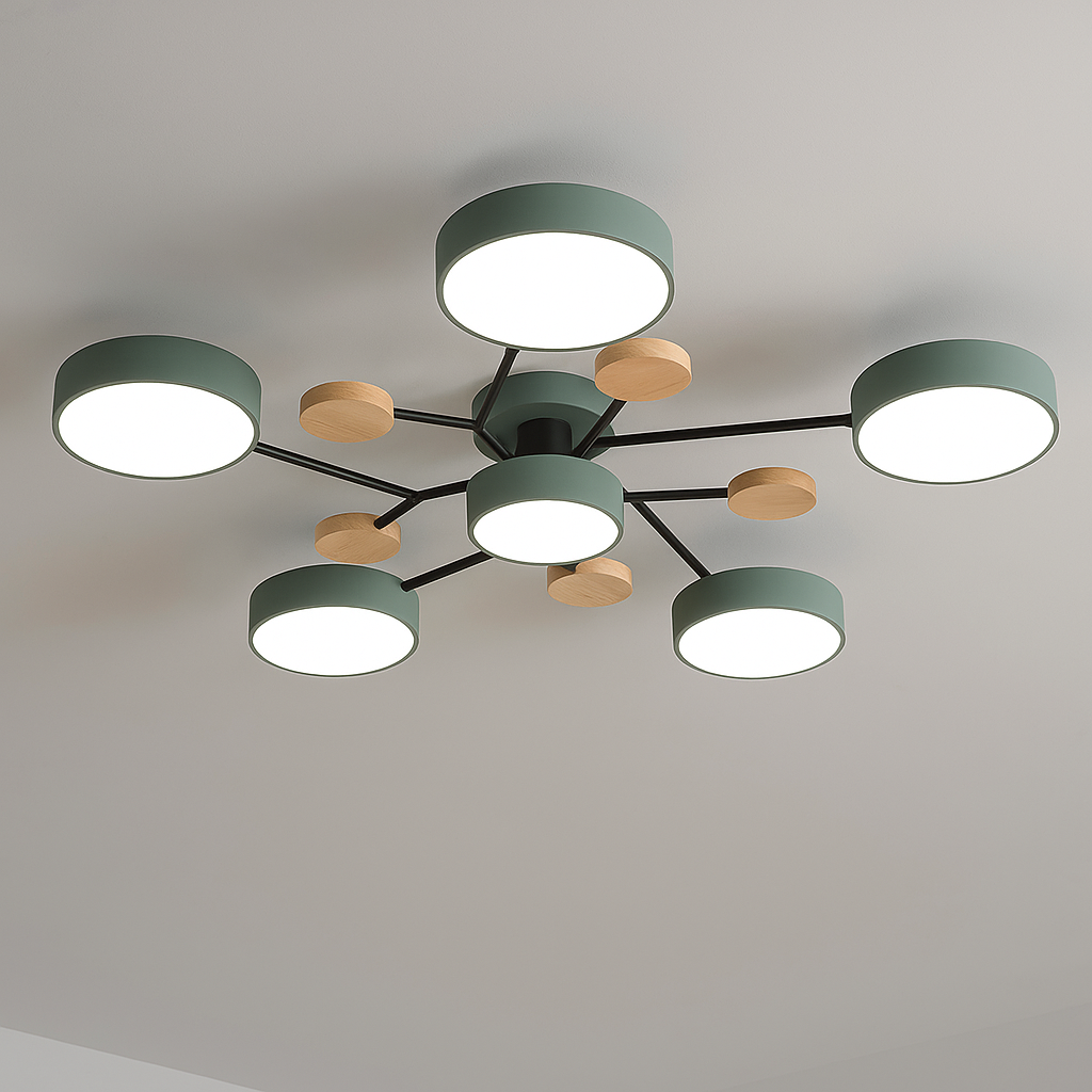 Сучасний світильник на стелю з LED