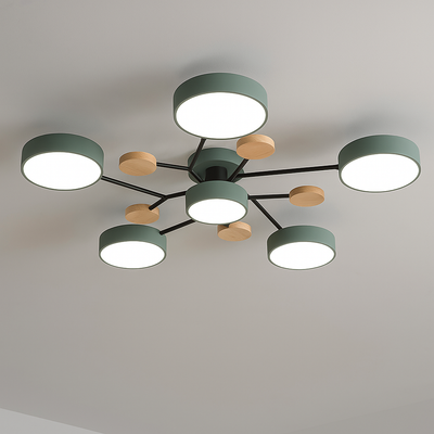 Сучасний світильник на стелю з LED