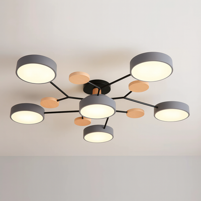 Сучасний світильник на стелю з LED
