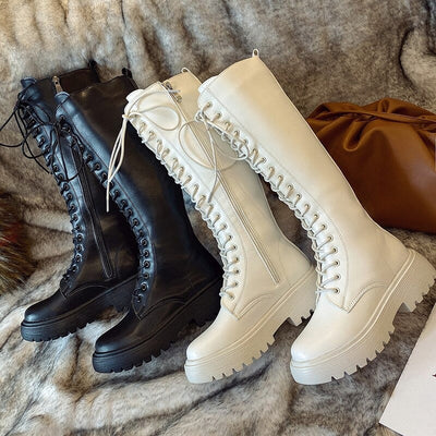 Annikara | Botas hasta la rodilla para mujer | Cómodas 